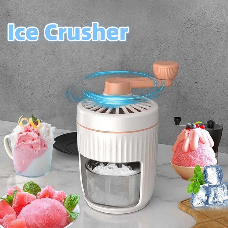 Hand-cranked Ice Shaver