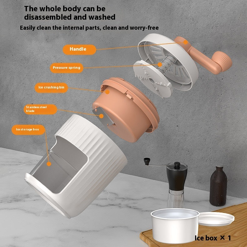 Hand-cranked Ice Shaver